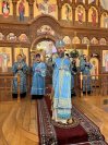 13-Накануне двунадесятого праздника Благовещения Пресвятой Богородицы архиепископ Амфилохий возглавил служение Всенощного бдения в Андреевском кафедральном соборе 