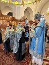23-Накануне двунадесятого праздника Благовещения Пресвятой Богородицы архиепископ Амфилохий возглавил служение Всенощного бдения в Андреевском кафедральном соборе 