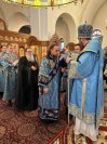 25-Накануне двунадесятого праздника Благовещения Пресвятой Богородицы архиепископ Амфилохий возглавил служение Всенощного бдения в Андреевском кафедральном соборе 