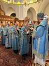 27-Накануне двунадесятого праздника Благовещения Пресвятой Богородицы архиепископ Амфилохий возглавил служение Всенощного бдения в Андреевском кафедральном соборе 