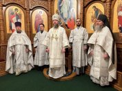 23-Светлый праздник Рождества Христова молитвенно встретили в Андреевском кафедральном соборе города Усть-Каменогорска 