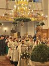 24-Светлый праздник Рождества Христова молитвенно встретили в Андреевском кафедральном соборе города Усть-Каменогорска 