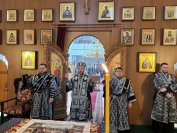 15-В пятницу первой седмицы Великого поста  в Андреевском соборе была совершена Божественная Литургия Преждеосвященных Даров