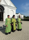 1-Праздничное всенощное бдение в Троицком храме города Усть-Каменогорска накануне дня Святой Пятидесятницы