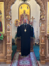 9-Праздничное всенощное бдение в Троицком храме города Усть-Каменогорска накануне дня Святой Пятидесятницы