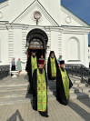 15-Праздничное всенощное бдение в Троицком храме города Усть-Каменогорска накануне дня Святой Пятидесятницы