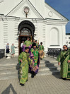 16-Праздничное всенощное бдение в Троицком храме города Усть-Каменогорска накануне дня Святой Пятидесятницы