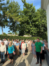 26-Праздничное всенощное бдение в Троицком храме города Усть-Каменогорска накануне дня Святой Пятидесятницы