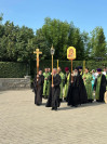 27-Праздничное всенощное бдение в Троицком храме города Усть-Каменогорска накануне дня Святой Пятидесятницы