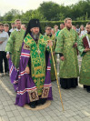 31-Праздничное всенощное бдение в Троицком храме города Усть-Каменогорска накануне дня Святой Пятидесятницы