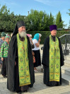 32-Праздничное всенощное бдение в Троицком храме города Усть-Каменогорска накануне дня Святой Пятидесятницы