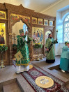41-Праздничное всенощное бдение в Троицком храме города Усть-Каменогорска накануне дня Святой Пятидесятницы