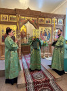 47-Праздничное всенощное бдение в Троицком храме города Усть-Каменогорска накануне дня Святой Пятидесятницы