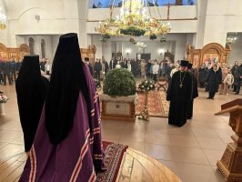 Великая вечерня в день Рождества Христова