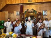 21-Архипастырский визит в Покровский собор города Усть-Каменогорска. Божественная Литургия в день празднования собора Пресвятой Богородицы