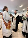 50-Архипастырский визит в Покровский собор города Усть-Каменогорска. Божественная Литургия в день празднования собора Пресвятой Богородицы