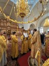 46-День памяти Новомучеников и исповедников Церкви Русской. Божественная Литургия в Андреевском кафедральном соборе города Усть-Каменогорска 