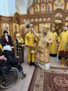 55-День памяти Новомучеников и исповедников Церкви Русской. Божественная Литургия в Андреевском кафедральном соборе города Усть-Каменогорска 
