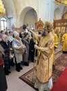 56-День памяти Новомучеников и исповедников Церкви Русской. Божественная Литургия в Андреевском кафедральном соборе города Усть-Каменогорска 