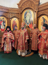 15-Божественная Литургия в Андреевском кафедральном соборе в день Победы