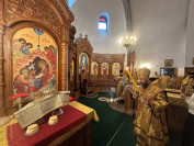8-Божественная Литургия в Андреевском кафедральном соборе в Неделю 22-ю по Пятидесятнице