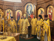 13-Божественная Литургия в Андреевском кафедральном соборе в Неделю 22-ю по Пятидесятнице