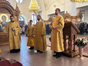 23-Божественная Литургия в Андреевском кафедральном соборе в Неделю 22-ю по Пятидесятнице