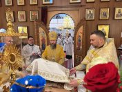19-В первое воскресение после Рождества Христова Управляющий Усть-Каменогорской и Семипалатинской епархией  возглавил служение Божественной Литургии в Андреевском кафедральном соборе 