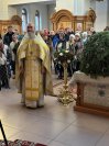 40-В первое воскресение после Рождества Христова Управляющий Усть-Каменогорской и Семипалатинской епархией  возглавил служение Божественной Литургии в Андреевском кафедральном соборе 