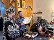 26-Литургия Преждеосвященных Даров в Троицком соборе города Усть-Каменогорска