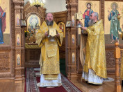15-Праздник святых первоверховных апостолов Петра и Павла. Божественная Литургия в Андреевском кафедральном соборе города Усть-Каменогорска