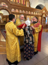 25-Праздник святых первоверховных апостолов Петра и Павла. Божественная Литургия в Андреевском кафедральном соборе города Усть-Каменогорска