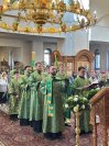 21-Вход Господень в Иерусалим. Божественная Литургия в Андреевском кафедральном соборе