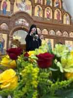 Собор святых славных 12 апостолов. Воскресная Божественная Литургия в главном храме Восточного Казахстана