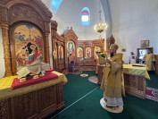 11-Собор святых славных 12 апостолов. Воскресная Божественная Литургия в главном храме Восточного Казахстана