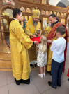32-Собор святых славных 12 апостолов. Воскресная Божественная Литургия в главном храме Восточного Казахстана