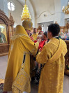 35-Собор святых славных 12 апостолов. Воскресная Божественная Литургия в главном храме Восточного Казахстана