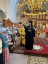 42-Собор святых славных 12 апостолов. Воскресная Божественная Литургия в главном храме Восточного Казахстана