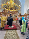 43-Собор святых славных 12 апостолов. Воскресная Божественная Литургия в главном храме Восточного Казахстана