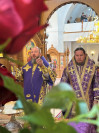 27-Архиепископ Усть-Каменогорский и Семипалатинский Амфилохий  и епископ Колпашевский и Стрежевской Филарет совершили Божественную Литургию в Андреевском кафедральном соборе города Усть-Каменогорска