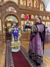 35-Архиепископ Усть-Каменогорский и Семипалатинский Амфилохий  и епископ Колпашевский и Стрежевской Филарет совершили Божественную Литургию в Андреевском кафедральном соборе города Усть-Каменогорска