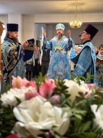 Неделя о блудном сыне.  Божественная Литургия в главном храме  Восточного Казахстана