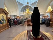 42-Неделя о блудном сыне.  Божественная Литургия в главном храме  Восточного Казахстана
