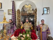 25-Во второе воскресение Великого поста Управляющий Усть-Каменогорской и Семипалатинской епархией  возглавил служение Божественной Литургии в Воскресенском кафедральном соборе 