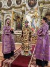 50-Во второе воскресение Великого поста Управляющий Усть-Каменогорской и Семипалатинской епархией  возглавил служение Божественной Литургии в Воскресенском кафедральном соборе 