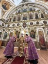 51-Во второе воскресение Великого поста Управляющий Усть-Каменогорской и Семипалатинской епархией  возглавил служение Божественной Литургии в Воскресенском кафедральном соборе 