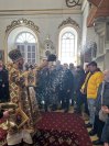 63-Во второе воскресение Великого поста Управляющий Усть-Каменогорской и Семипалатинской епархией  возглавил служение Божественной Литургии в Воскресенском кафедральном соборе 
