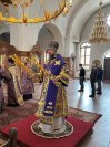 7-Воспоминание установления Господом Иисусом Христом Таинства Евхаристии. Божественная Литургия в главном храме Восточного Казахстана