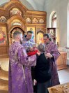 28-Воспоминание установления Господом Иисусом Христом Таинства Евхаристии. Божественная Литургия в главном храме Восточного Казахстана