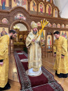 6-В Неделю 10-ю по Пятидесятнице архиепископ Амфилохий совершил Божественную Литургию в Андреевском кафедральном соборе